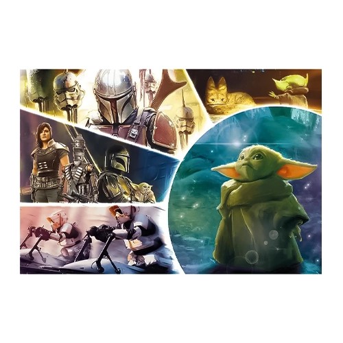 Trefl Puzzle - Star Wars: The Mandalorian -  Baby Yoda (100 PCS)