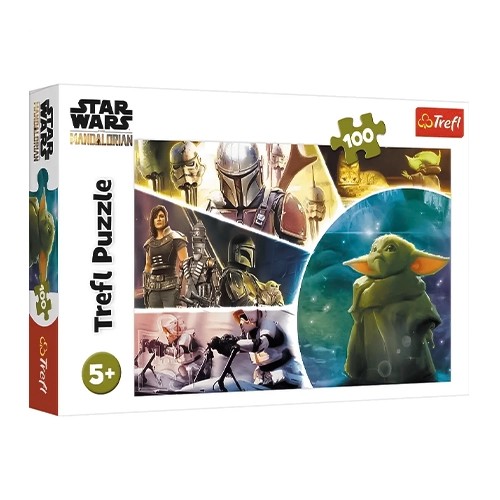 Trefl Puzzle - Star Wars: The Mandalorian -  Baby Yoda (100 PCS)