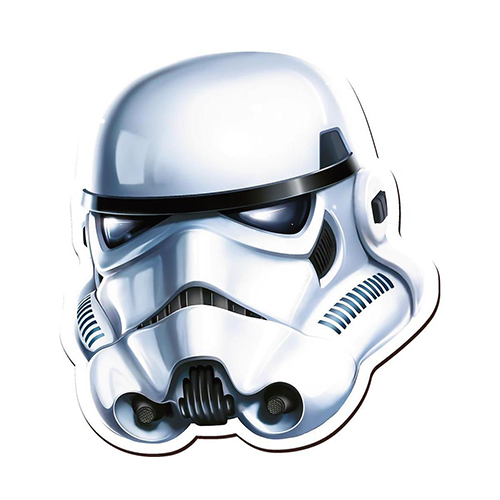 Trefl Puzzle - Star Wars: Wooden Shaped Puzzles - Stormtroopers Helmet (160 PCS)