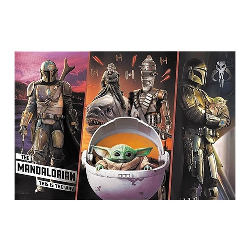 Trefl Puzzle - Star Wars: The Mandalorian - The Secret Baby Yoda (300 PCS)